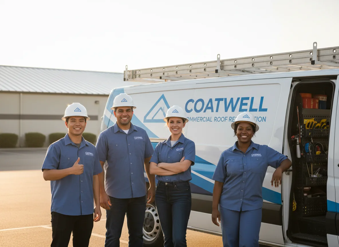 Commercial roof coating company in Brocket, ND